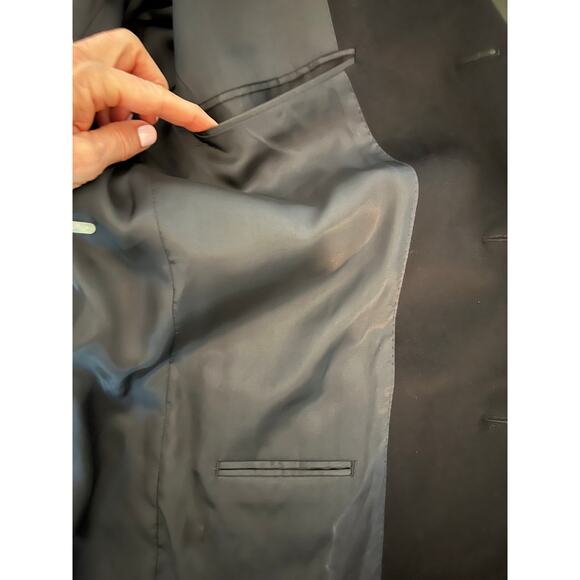 HATHAWAY PLATINUM 100% PURE CASHMERE MENS SPORTS COAT BLAZER MADE IN ITALY - Picture 10 of 15